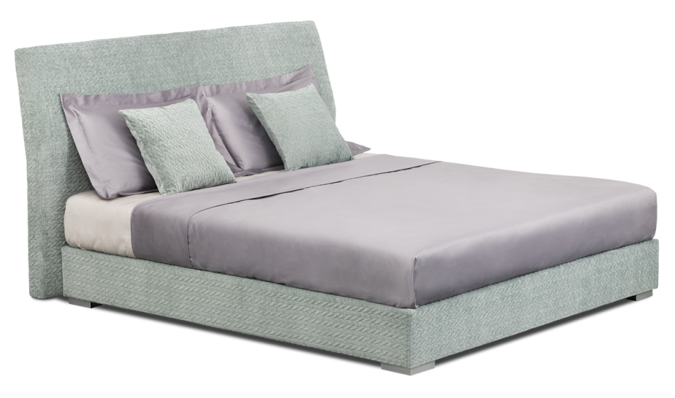 Udobna postelja Merlin FR v sivi barvi